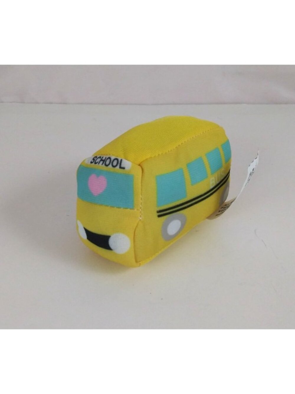 The Brass Key Corp Yellow School Bus 2.5" x 3.5" Plush